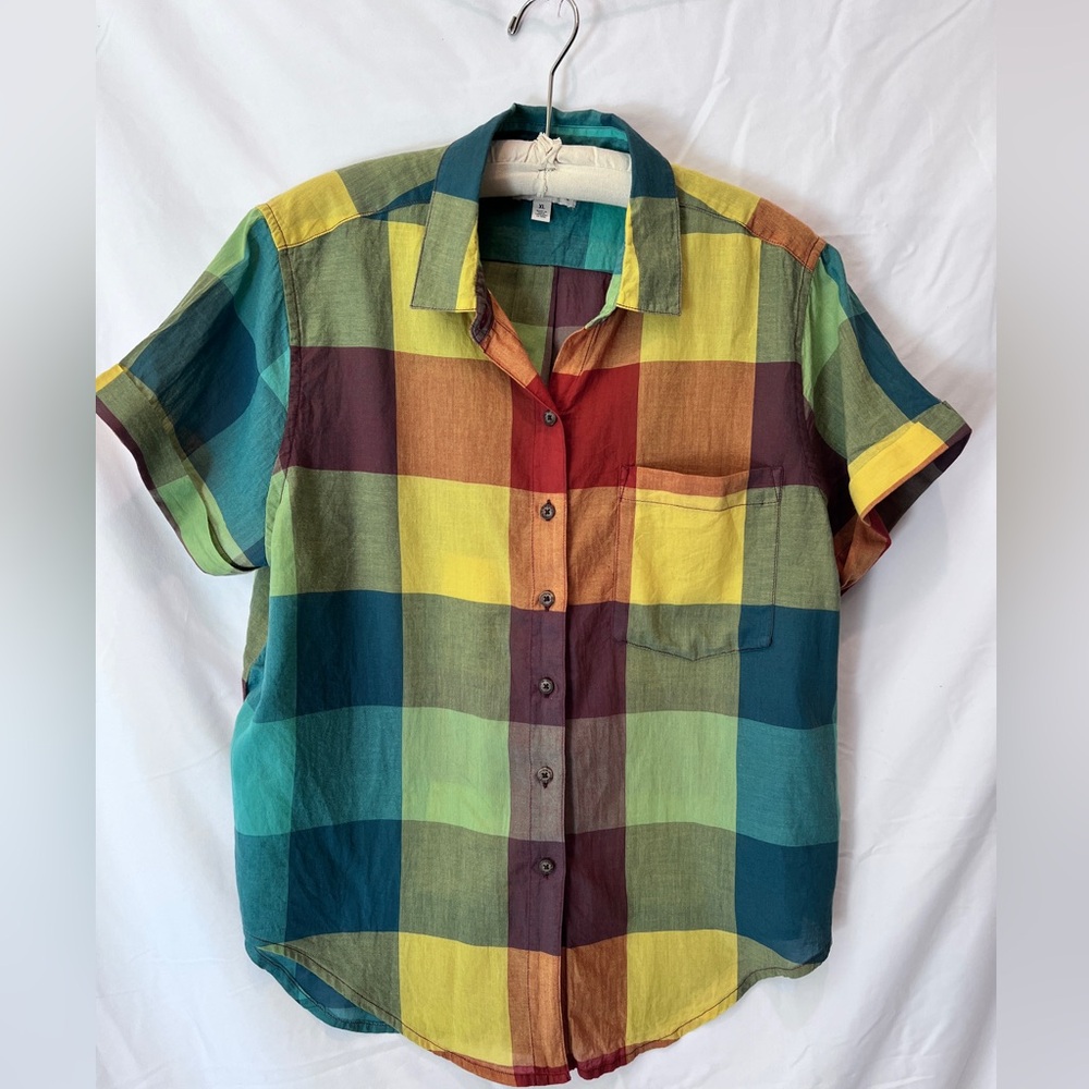 Toad & Co. Women’s Short Sleeve Button Down Shirt